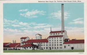 Minnesota Grand Forks American Beet Sugar Company Factory 1947 Curteich sk6309