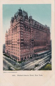 New York City - The Waldorf-Astoria Hotel - UDB
