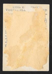 VICTORIAN TRADE CARDS (6) Lydia Pinkham's Vegetable Compound