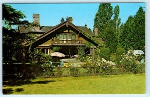 PARKSVILLE Vancouver Island B.C. Canada ~ BEACH ACRES LODGE Roadside  Postcard