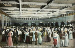 Vanity Fair Providence RI Dance Hall c1910 Postcard