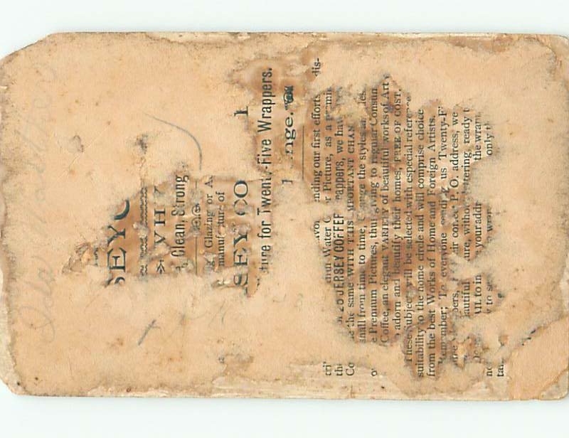 damaged back c1910 music BOY PLAYING ON ANTIQUE GUITAR AC1491