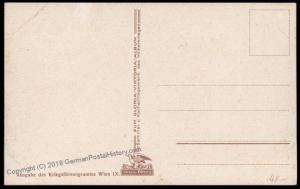 Germany Austria WWI Patriotic Torpedo Destroyer Gloria Viktoria PPC 66209