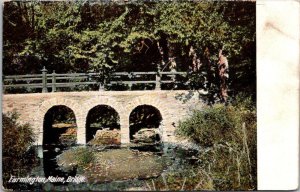 Maine Farmington Rustic Bridge