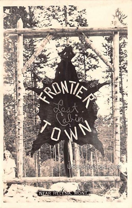 Frontier Town in Helena, Montana