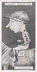 Player Vintage Cigarette Card Racing Caricatures 1925 No 36 J Townsend