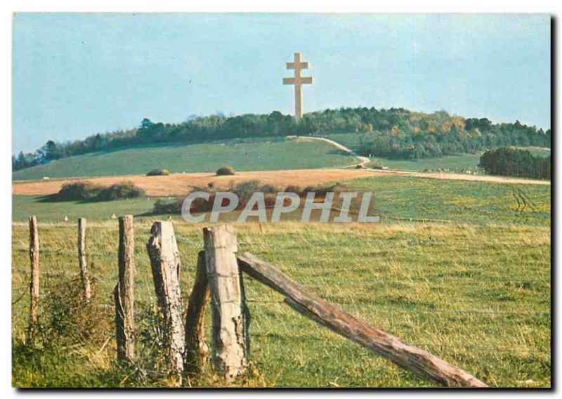 Modern Postcard Colombey the two churches Memorial General de Gaulle