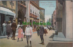 Gibraltar Postcard - Waterport Street With Post Office   RS33131