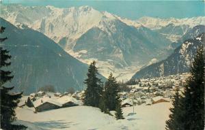 Verbier Switzerland postcard