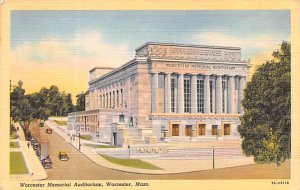 Worcester Memorial Auditorium Worcester, Massachusetts MA  