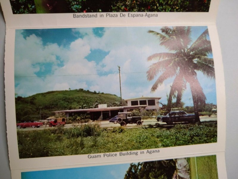 Postcard Folder - Island Of Guam 