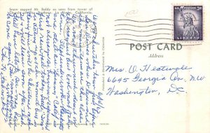 Snow capped Mt. Baldy La Verne CA