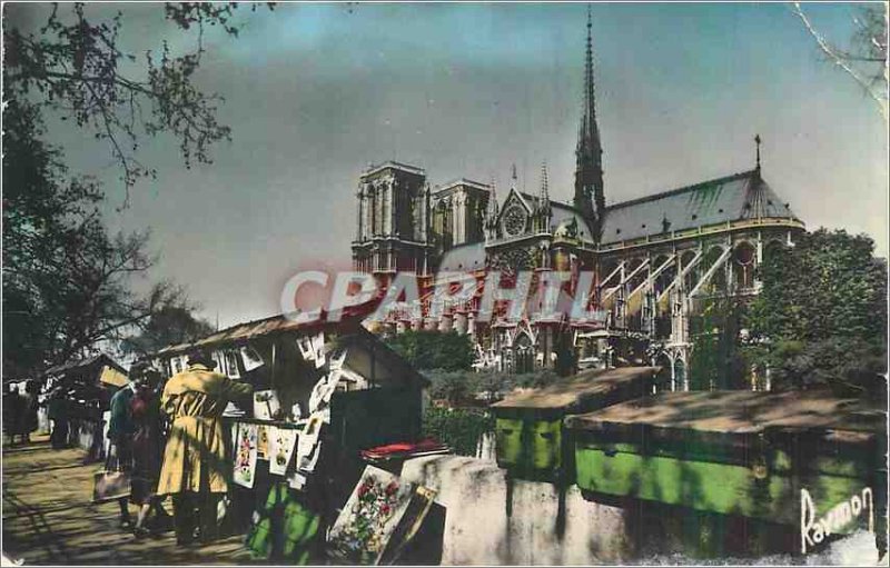 Postcard Modern Image de Paris booksellers