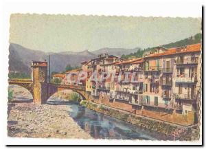 Sospel Old Postcard Old house on the Bevera