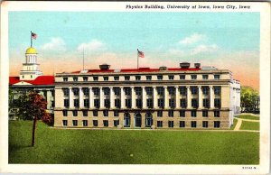 Postcard SCHOOL SCENE Iowa City Iowa IA AN9533