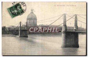 Postcard Old Toulouse Pont St Pierre