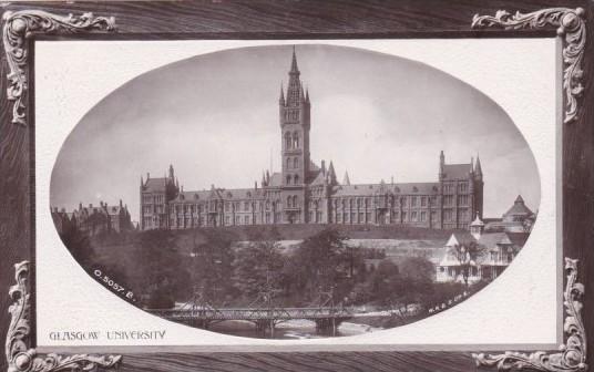 Glasgow University Scotland 1909 Rotary Photo