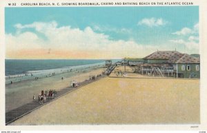 CAROLINA BEACH, North Carolina, 1910s; Boardwalk