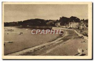 Old Postcard St Quay Portrieux The Beach The Harbor And The New Docks