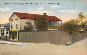 Home Mrs Wiggs of the Cabbage Patch Louisville Kentucky 1910c postcard