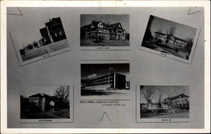 Sainte-Agathe-des-Monts Quebec Hospital Landmarks Real Photo Vintage Postcard