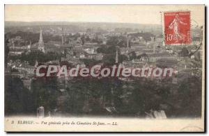 Postcard Old Elbeuf general view taken of Cimeliere St Jean