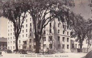 Canada New Brunswick Fredericton Lord Beaverbrook Hotel Real Photo RPPC