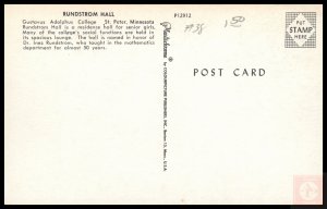 Rundstrom Hall, Gustavus Adolphus College, St. Peter, MN