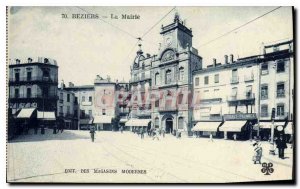 Old Postcard Beziers La Marie