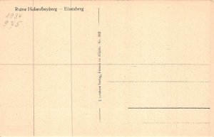 L207 Germany Hohenfreyberg-Eisenberg Panoramic View vintage postcard
