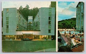 Roadside~Aristrocrat Motor Inn Hot Springs Park Arkansas~Vintage Postcard