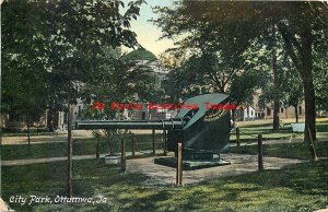 IA, Ottumwa, Iowa, American Gunnery, City Park, 1909 PM