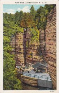 New York Ausable Chasm Table Rock Artvue 1947