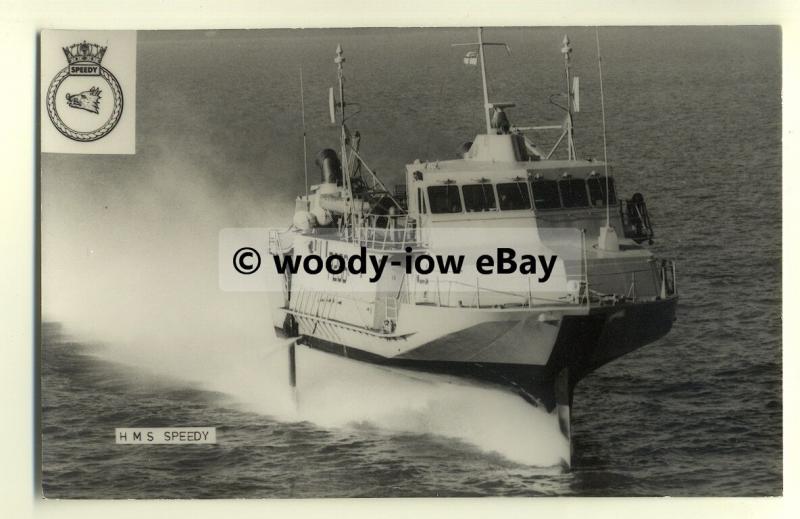 na1711 - Royal Navy Warship -  HMS Speedy - photograph