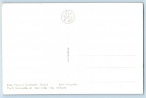 Naples Campania Italy Postcard Vesuvius Volcano Eruption c1940's RPPC Photo