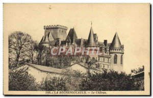 Old Postcard Chateau La Rochefoucauld
