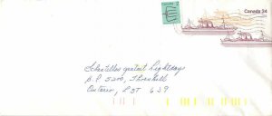 Entier Postal Stationery Postal Canadian Charter Boat