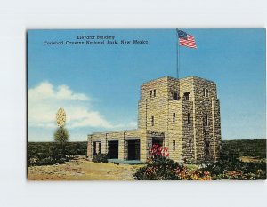 Postcard Elevator Building, Carlsbad Caverns National Park, Carlsbad, New Mexico