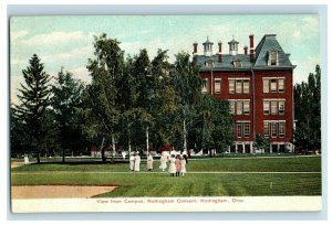 C.1910 View from Campus Nottingham Convent Nottingham, OH Vintage Post-card P18