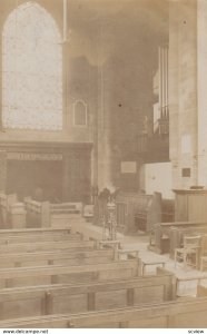 RP : NEWBORO , England , 1905 ; Church Interior