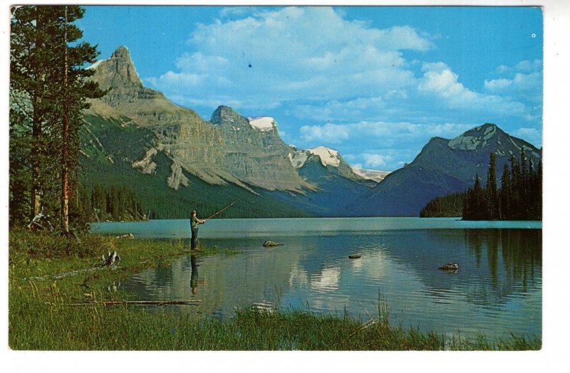 Maligne Lake, Jasper Park, Alberta, Used 1962