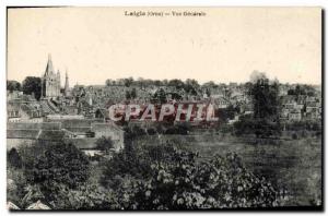 Old Postcard Laigle Vue Generale