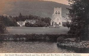 Jay Gould Memorial Church Roxbury NY 1914