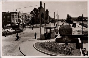 Netherlands Groningen Kapteynbrug Vintage RPPC C173