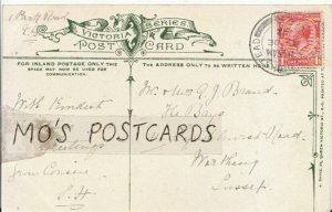 Genealogy Postcard - Brand - 111 Lyndhurst Road - Worthing - Sussex - Ref 7280A