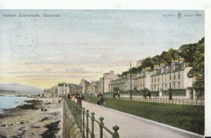 Scotland Postcard - Ashton Esplanade - Gourock - Renfrewshire - Ref TZ776