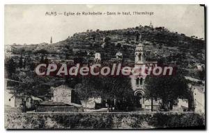 Postcard From Old Alais church Rochebelle In the Hermitage High