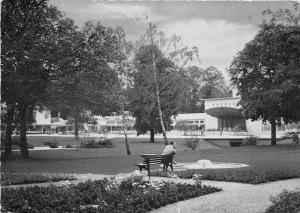 BG1364 bad salzuflen partie im kurpark mit musikpavillon  CPSM 14x9.5cm  germany