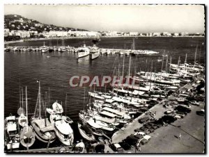 Postcard Old Port in Cannes Croisette Rear Plan