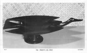 Fiji South Pacific non postcard back Priest's Oil Dish Interior 1940s 21-14011